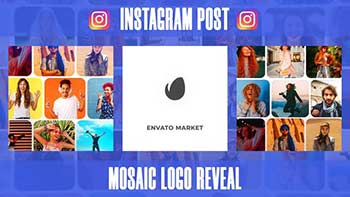 Mosaic Logo Reveal I Instagram Post-39150308