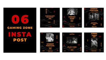 Play Time Game Festival Instagram Social Post-39184819