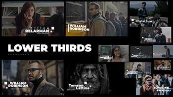 Simple Lower Thirds After Effects-39208530