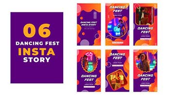 Energetic Dancing Festival Instagram Story-39215874