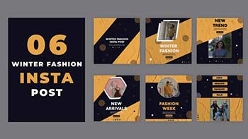 Winter Season Fashion Instagram Post-39216165