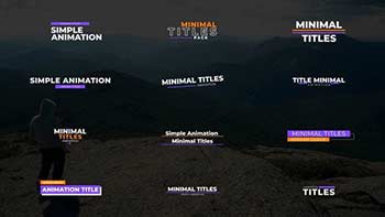 Minimal Titles After Effects-38725931