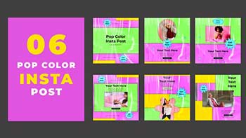 Attractive Pop Color Instagram Social Media Post-39215469