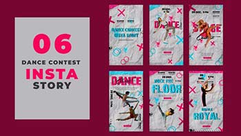 On Stage Dance Contest Instagram Story Pack-39215784