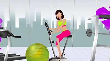 Cycling Exercise Animation toolkit-39219442