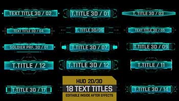 HUD 3D Text Titles-39236407