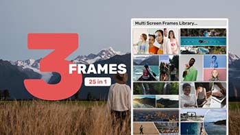 Multi Screen Frames Library-3 Frames-39285669