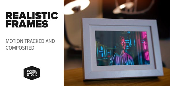 Realistic Frames Photo Displays-20974257