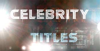 Celebrity Titles-121283