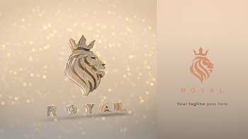 Luxury 3D Gold Logo Intro-38932211