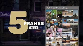 Multi Screen Frames Library-5 Frames-39406168