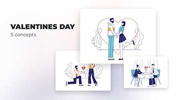 Valentines day-Flat concepts-39473224