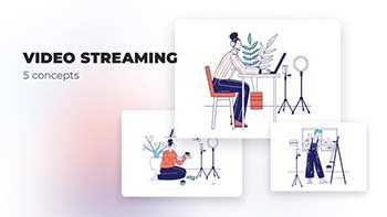 Video streaming-Flat concepts-39473250