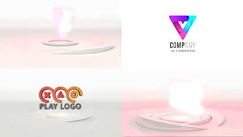 Simple Logo With 3D Wave-28211161