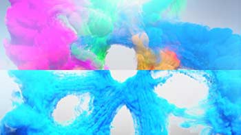 Colliding Smoke Logo Reveal-13448895