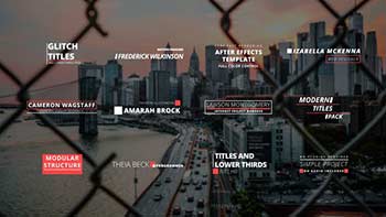 Glitch Titles Lower Thirds-23770111