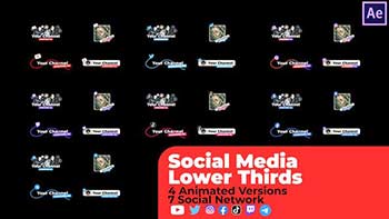 Social Media Lower Thirds v2-33633260