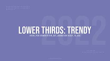 Lower Thirds Trendy-35721198