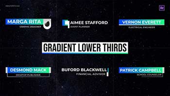 Gradient Lower Thirds-36499462