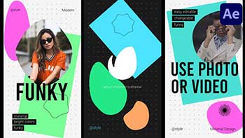 Neon Social Media Slideshow for After Effects-37321203