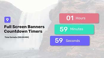 Full Screen Banners Countdown Timers-37458406