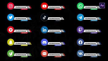Social Media Lower Thirds After Effects V 3-37737463