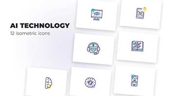 AI technology-Оutline Icons-39489260