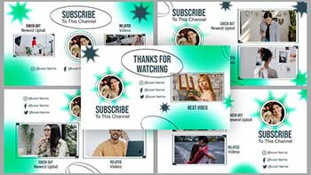 Attractive Creative Design for After Effects End Screen-39505472