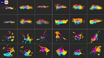 Water Colour Elements V1-39373484