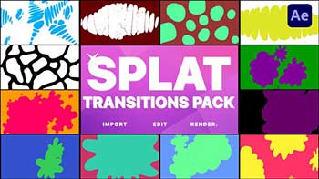 Colorful Splat Transitions After Effects-39518208