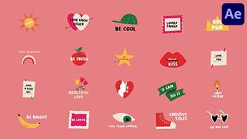 Colorful Cartoon Titles for After Effects-39588042