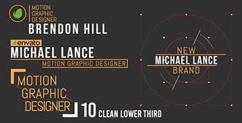 Modern Clean Lower Third-14763735