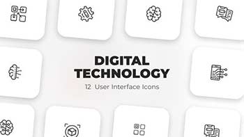 Digital technology-User Interface Icons-39587847