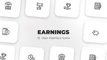 Earnings-User Interface Icons-39587879