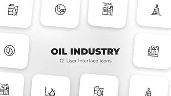 Oil industry-User Interface Icons-39588448