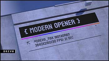 Modern Intro  Urban Concrete Opener-39612338