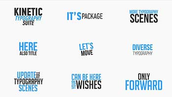 Kinetic Typography Suite-14844467