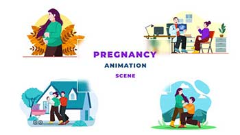 Pregnancy Character Scene Animation-39651591