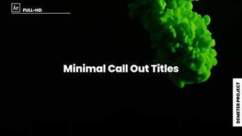 Minimal Call Out Titles-39659788