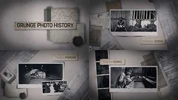 Grunge History Photo Slide-39659824