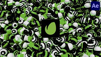 3D Abstract Shapes Logo After Effects-39673064