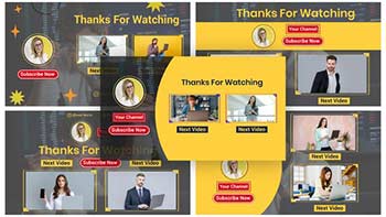 Digital Marketing Youtube After Effects End Screen-39717485
