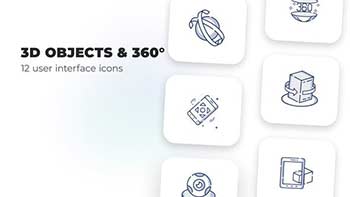3D objects 360- user interface icons-39695128