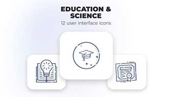 Education Science- user interface icons-39696044