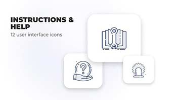 Instructions Help- user interface icons-39696313