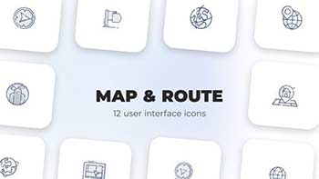 Map Route- user interface icons-39696467