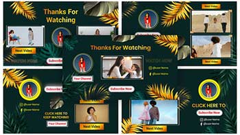 Lovely Boutique YouTube After Effects End Screen-39744329