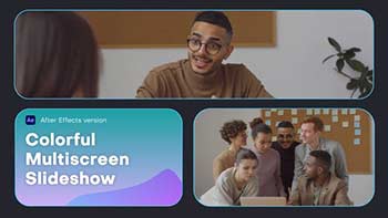 Colorful Multiscreen Slideshow-39765945