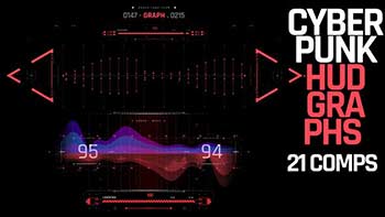HUD Cyberpunk Graphs-39795540
