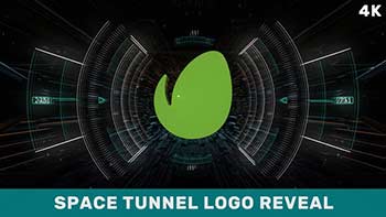 Space Tunnel Logo Reveal-39821238